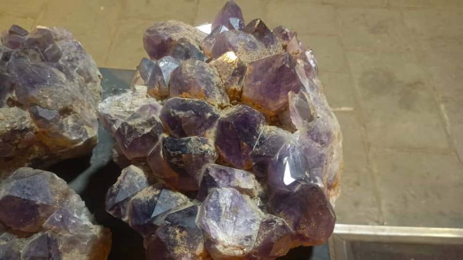 Geoda de Bolivianita